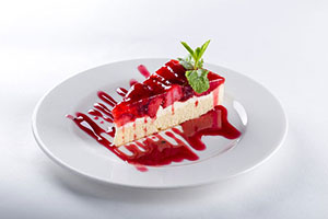 Strawberry Cheesecake Slice